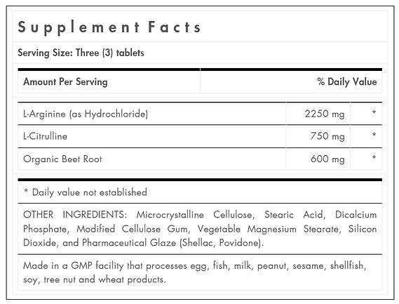 Arginine Citrulline Tablets