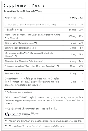 Chewable Minerals